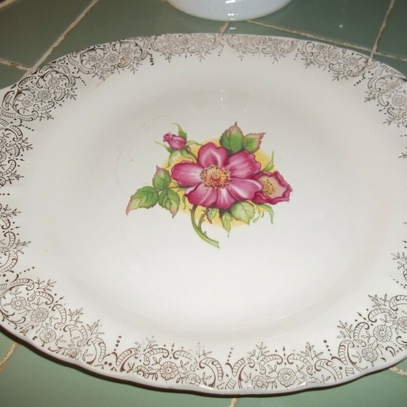 AMERICAN LIMOGES Other - VINTAGE SERVING PLATTER BY AMERICAN LIMOGES 22K